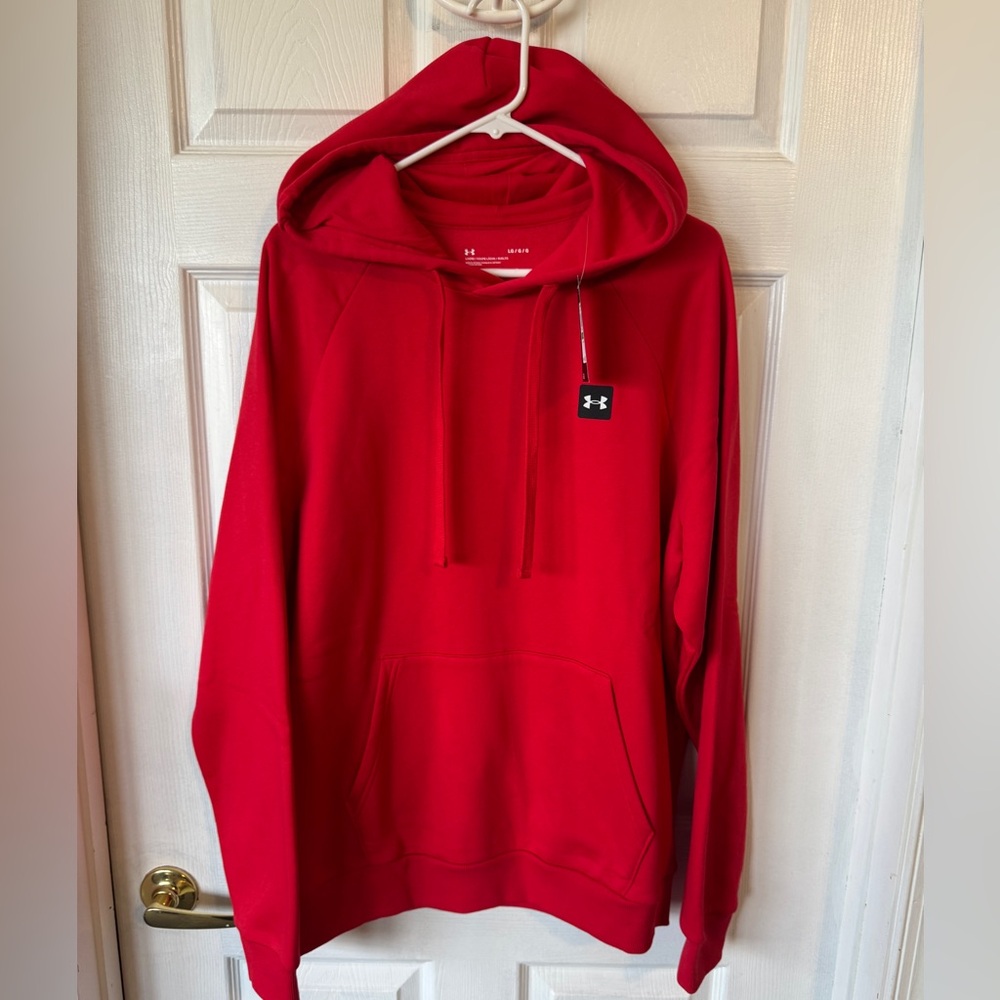 Under Armour Men's Red Hoodie